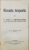 Memento terapeutic de Dr. George A. Dumitrescu Manuk - Bucuresti, 1928