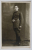 MILITAR ROMAN IN UNIFORMA,  FOTOGRAFIE IN STUDIO , CARTE POSTALA , INTERBELICA