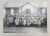 MILITARI ROMANI , OFITERI , SUBOFITERI , SOLDATI , FOTOGRAFIE DE GRUP LA ONESTI , MONOCROMA , PE HARTIE MATA , DATATA 1916