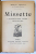 MISETTE - LA PAILLE DANS  L'ACIER PROVINCIALE par MARCEL PROUST , EDITIE DE INCEPUT DE SECOL XX