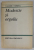 MODESTIE SI ORGOLIU de VALERIU CRISTEA , CRITICA LITERARA , 1984
