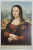MONA LISA ( LA GIOCONDA ) , REPRODUCERE COLOR , TIP CARTE POSTALA , ANII '50