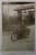 MOTOCICLETA INTERBELICA CU PILOT  , NR. 75 B , FOTOGRAFIE TIP CARTE POSTALA , 13 NOV. 1927