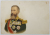 M.S . REGELE CAROL I , IN  UNIFORMA , CU DECORATII , CROMOLITOGRAFIE , CARTE POSTALA , CLASICA