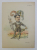 N . FILIPESCU , ' ARMELE MELE ' , CARICATURA , LITOGRAFIE de pictorul NICOLAE PETRESCU - GAINA 1871 - 1931 , 1898