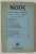 NOUS , REVISTA DE FILOSOFIE IN LIMBA ENGLEZA , VOLUME XIII , NUMBER 4 , NOVEMBER , 1979