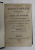 NOUVELLE ENCYCLOPEDIE POETIQUE OU CHOIX DE POESIES DANS TOUS LES GENRES par P. CAPELLE  - ODES , 1818, PREZINTA PETE SI HALOURI DE APA *