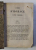 ODES D ' HORACE - LIVRE PREMIER - QUATRIEME , EDITIE DE SFARSIT DE SECOL XIX , LIPSA PAGINA DE TITLU *