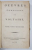 OEUVRES COMPLETES DE VOLTAIRE, TOME 22 - PARIS, 1785
