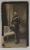 OFITER DE CAVALERIE , CU UNIFORMA SI SABIE , FOTOGRAFIE CABINET , CCA. 1900