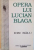OPERA LUI LUCIAN BLAGA de ION BALU , 1997