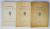 OPERE de MIHAI EMINESCU, VOL. I - III  -  BUCURESTI 1939, 1943, 1944 ,, EDITIE CRITICA INGRIJITA DE PERPESSICIUS
