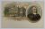 PARIS , TEATRUL FRANCEZ SI PORTRETUL LUI PIERRE CORNEILLE IN MEDALION , CARTE POSTALA , CROMOLITOGRAFIE , CLASICA