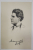 PIETRO MASCAGNI ( 1863 - 1945 )  , COMPOZITOR SI DIRIJOR ITALIAN , PORTRET SI SEMNATURA REPRODUSA A COMPOZITORULUI , CARTE POSTALA , INTERBELICA