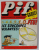 PIF GADGET , REVISTA  CU BENZI DESENATE , TEXT IN LIMBA FRANCEZA , No. 122 , JUIN , 1971 , LIPSA GADGET