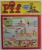 PIF , VAILLANT , REVISTA CU BENZI DESENATE , TEXT IN LB. FRANCEZA , No. 1185 , 1968