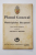PLANUL GENERAL AL  MUNICIPIULUI BUCURESTI intocmit de VENCESLAU BERANEK - BUCURESTI, 1933