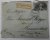 PLIC EXPEDIAT DE CHARLES DE BOROSNAY - AVOCAT IN BUCURESTI , CATRE SAMUEL BORGER , AVOCAT IN SIBIU ,  1903