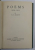 POEMS 1909 -1925 by T.S. ELIOT , 1934
