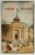 PORTE LATERALE DU GRAND PALAIS CHAMPS ELYSEES , CARTOLINA DE RECLAMA A FABRICII DE CIOCOLATA SUCHARD , TEXT IN LIMBA FRANCEZA , CROMOLITOGRAFIE , INTERBELICA