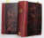 PRIN PUSTIUL SAHAREI  - ROMAN FOILETON , 2 VOLUME  , FIECARE VOLUM CONTINAND UN COLIGAT DE 60  DE FASCICULE SUCCESIVE , PERIOADA INTERBELICA