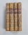 PRINCIPES DE LITTERATURE -  COURS DE BELLE LETTRES par M. BATTEUX  , TOME I - IV , 1755