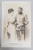 PRINTUL LUDWIG VON SACHSEN  - COBURG GOTHA CU SOTIA , PRINTESA MATHILDE VON BAYERN , CARTE POSTALA ILUSTRATA , MONOCROMA, CIRCULATA , PERIOADA PRIMULUI RAZBOI MONDIAL