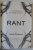 RANT by CHUCK PALAHNIUK , AN ORAL BIOGRAPHY OF BUSTER CASEY , 2007