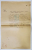 REFERAT SCRIS SI SEMNAT OLOGRAF DE ARHITECTUL RESTAURATOR  STEFAN BALS , 1948