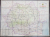 REPUBLICA POPULARA ROMANA , HARTA AUTOMOBILISTICA , SCARA 1 / 850.000 , 1960