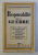 RESPONSABILITE DE LA GUERRE , 1940
