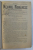 REVISTA ' NEAMUL ROMANESC ' , FOAIA NATIONALISTILOR - DEMOCRATI , ANUL V , COLEGAT DE  75 DE NUMERE APARUTE IN PERIOADA 1 IANUARIE - 28 IUNIE , 1910