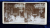 SALONUL ALBASTRU DIN CASTELUL PELES  - SINAIA , FOTOGRAFIE STEREOSCOPICA PE SUPORT DE CARTON , MONOCROMA, CCA. 1900