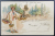 SALUTARI DIN BUCURESCI , STATUIA LUI MIHAI BRAVUL , CARTE POSTALA ILUSTRATA CLASICA , CROMOLITOGRAFIE , 1900