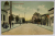 SALUTARI DIN CAMPINA , STRADA PRINCIPALA , IN PRIM PLAN SCOALA DE BAIETI , CARTE POSTALA , INCEPUTUL SEC. XX