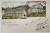 SALUTARI DIN GOVORA , HOTELUL GHICA SI VILA ANTOINETTE , CARTE POSTALA ILUSTRATA CLASICA , CROMOLITOGRAFIE , 1902