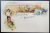 SALUTARI  DIN ROMANIA , TARANI LA MUNCA CAMPULUI , CARTE POSTALA ILUSTRATA  CLASICA , CROMOLITOGRAFIE