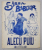 SARBA BABELOR - pentru piano de ALECU PUIU , SFARSITUL SEC. XIX , PARTITURA