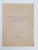 SCOALE LA BUZAU PE LANGA EPISCOPIE INAINTE DE 1836 de I. IONASCU , 1938 , PREZINTA HALOURI DE APA  SI PETE *