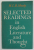 SELECTED READINGS IN ENGLISH LITERATURE AND THOUGHT by H.L.B. MOODY , 1967