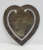 Semn de carte din argint, in forma de inima, Germania, cca. 1900