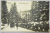 SINAIA , CASTELUL PELES ( IARNA ) , CARTE POSTALA ILUSTRATA , INCEPUTUL SEC. XX
