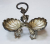 Solnita din metal argintat decorata cu motive vegetale, Secol XX