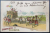 SOUVENIR DIN ROMANIA , CARUL ALEGORIC '' AGRICULTURA ROMANA '' , CARTE POSTALA ILUSTRATA  CLASICA , CROMOLITOGRAFIE