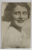 STUDIO  JULIETTA , TANARA CU BLUZA ALBA , FOTOGRAFIE SEMNATA , FORMAT CARTE POSTALA , INTERBELICA