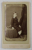 STUDIO MAUJEAN et LEOPOLD DUBOIS , PARIS , SCOLAR IN UNIFORMA , FOTOGRAFIE C.D.V. , EMBOSATA , CCA , 1870