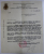 SUPREMUL CONSILIU DE GRADUL 33 SI ULTIM DIN ROMANIA , BUCURESTI 28 MARTIE 1935
