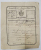 TELEGRAMA DE FELICITARE ADRESATA DOAMNEI CESIANU DIN BRASOV , 1878