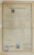 TESTIMONIU SCOLAR , ACORDAT DE SCOALA MEDIE DE CONFESIUNE GRECO - ORIENTALA DIN BRASOV , 1911, TEXT IN LIMBA LATINA   !