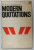 THE PENGUIN DICTIONARY OF MODERN QUOTATIONS by J.M. and M.J. COHEN , 1972